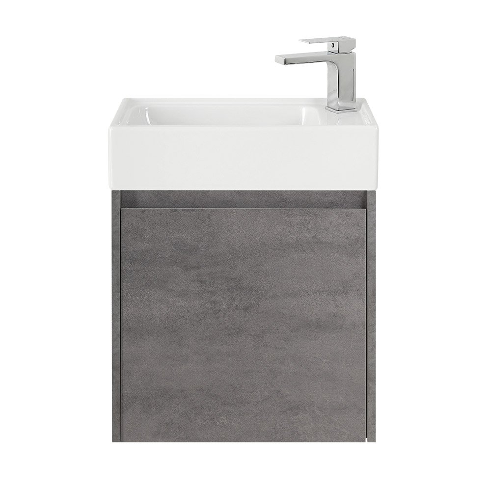 Тумба под раковину Belbagno Kraft Mini 50 R серый KRAFT MINI-500/260-1A-SO-CG-R - 0