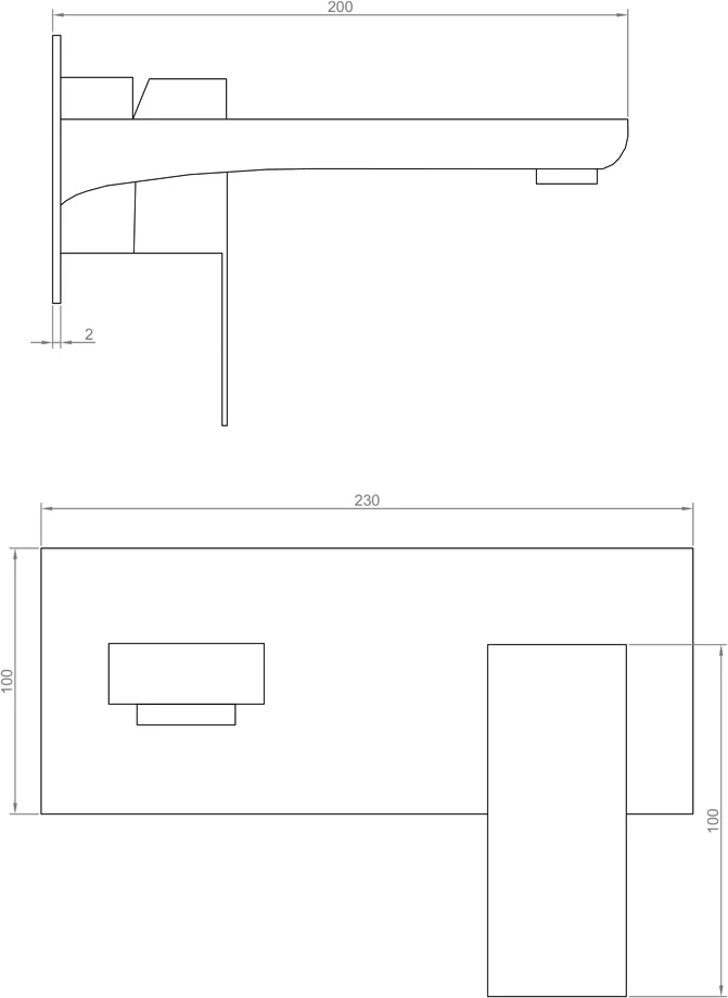 Смеситель для раковины RGW Shower Panels хром 51140546-01 - 3