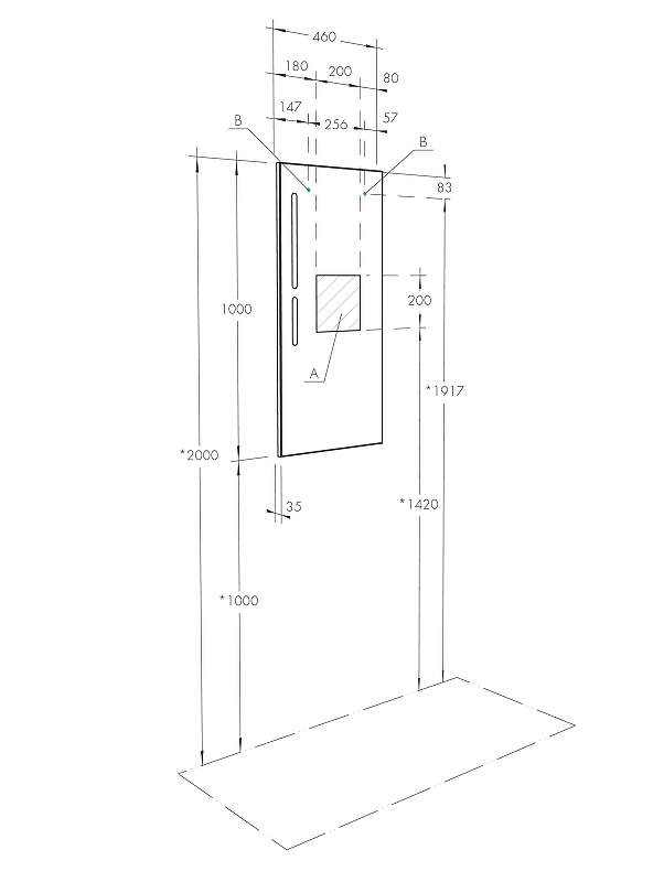 Зеркало Aquaton Эклипс 46 с подсветкой  1A129002EK010 - 3