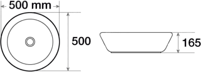 Раковина SantiLine SL-1064 - 1