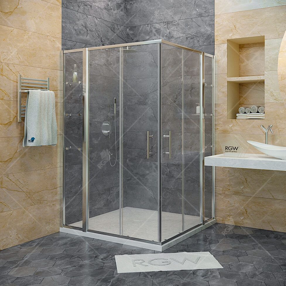 Душевой уголок Rgw Hotel 110x110 см  030631211-11 - 0