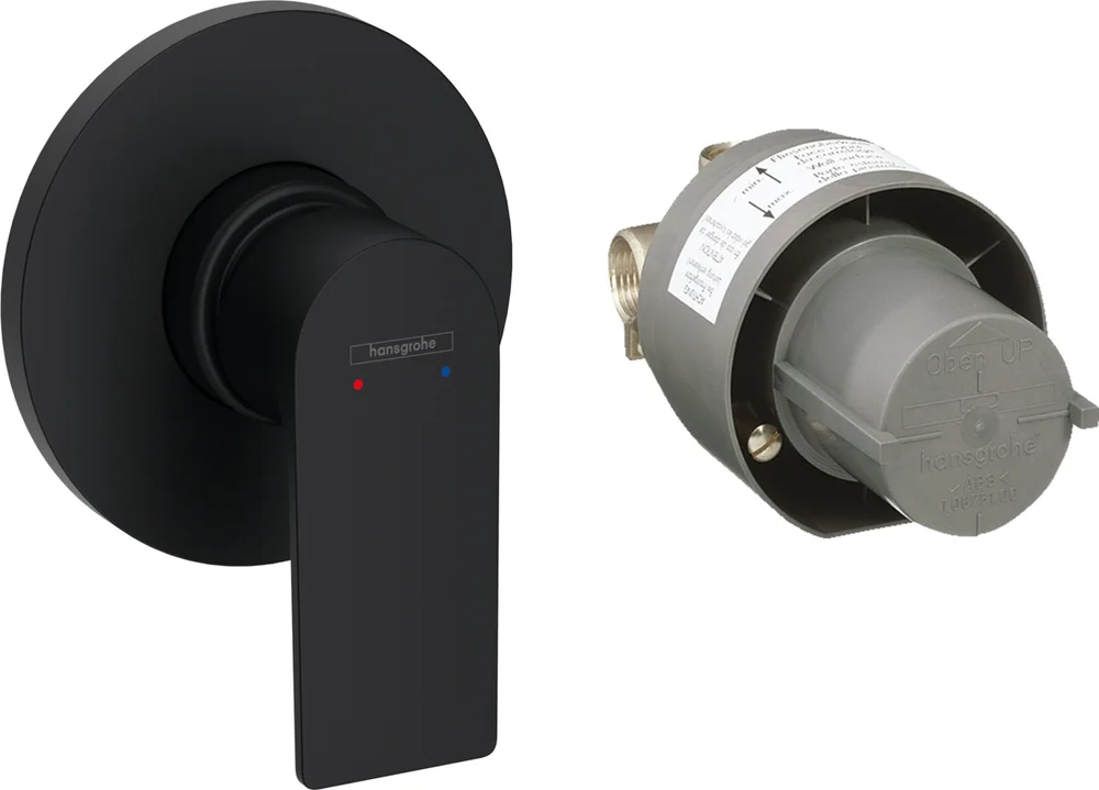 Смеситель для душа Hansgrohe Rebris E черный матовый 72658670 - 1