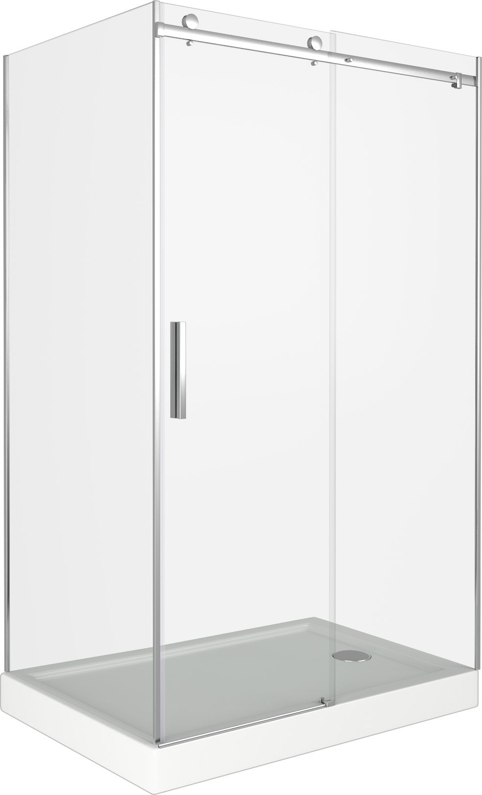 Душевой уголок Good Door Galaxy WTW+SP-C-CH 110x90 - 4