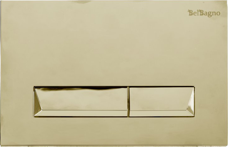 Кнопка смыва BelBagno Marmi BB013-MR-ORO золото - 0