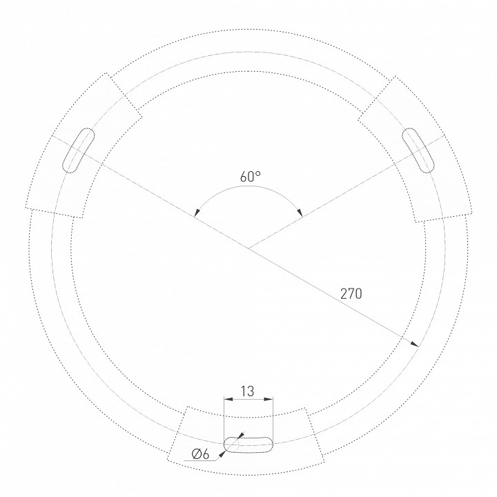 Потолочный светильник Arlight SP-RONDO-R600-60W Day4000 034821 - 1