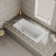 Чугунная ванна Delice Repos 150x70 DLR220507RB с черными матовыми ручками без антискользящего покрытия - 2