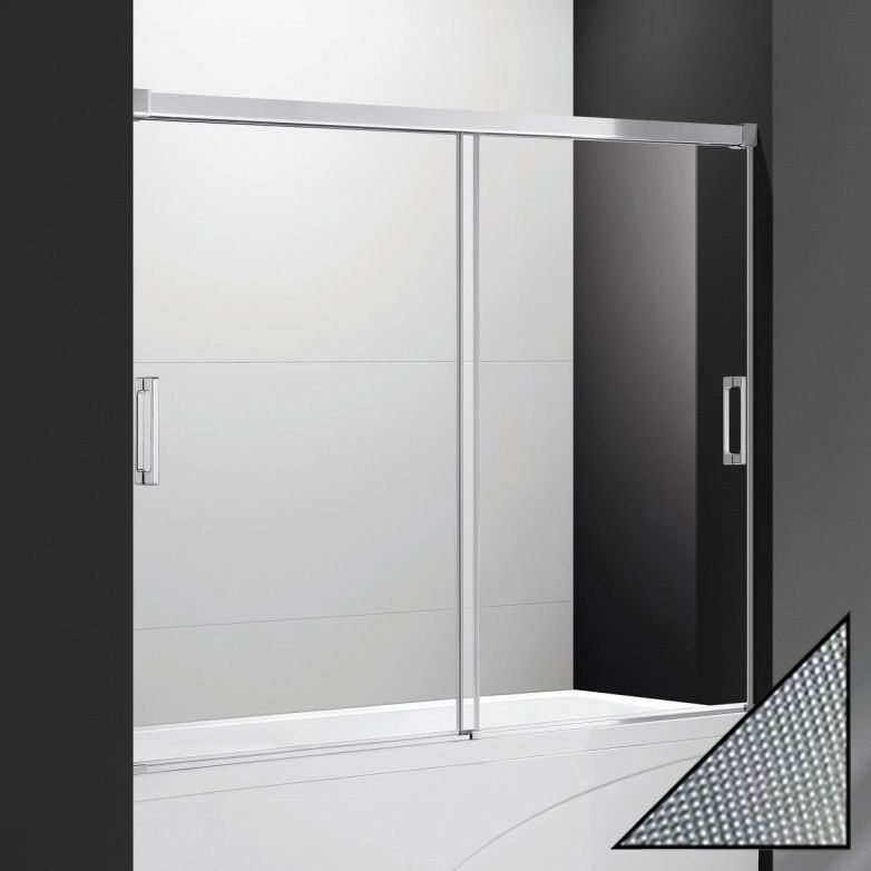 Шторка на ванну Cezares Tandem Soft VF 2 200/145 P Cr стекло punto TANDEM-SOFT-VF-2-200/145-P-Cr - 0