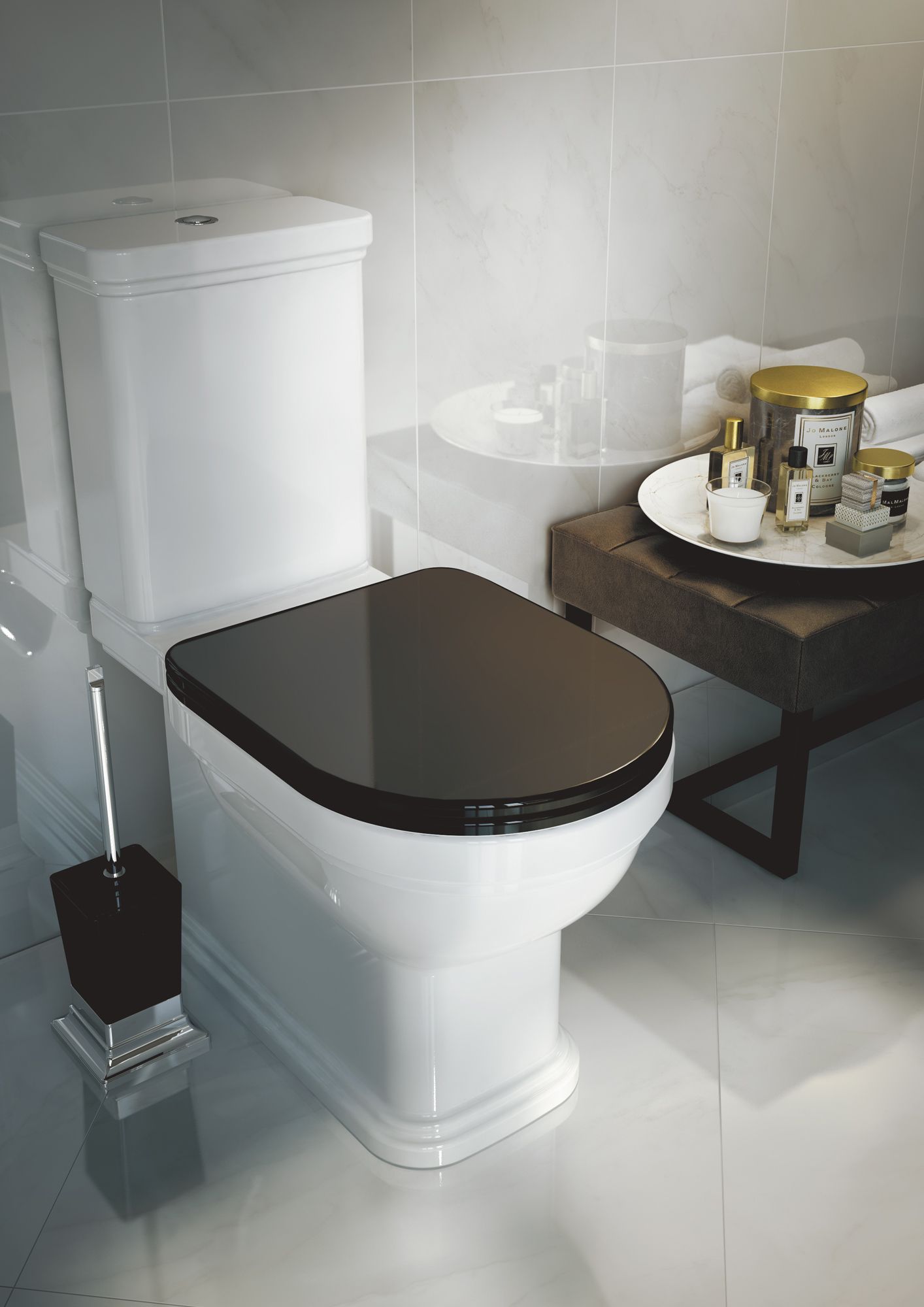 Чаша для напольного унитаза Kerama Marazzi Pompei белый без сиденья PO.wc.01 - 1