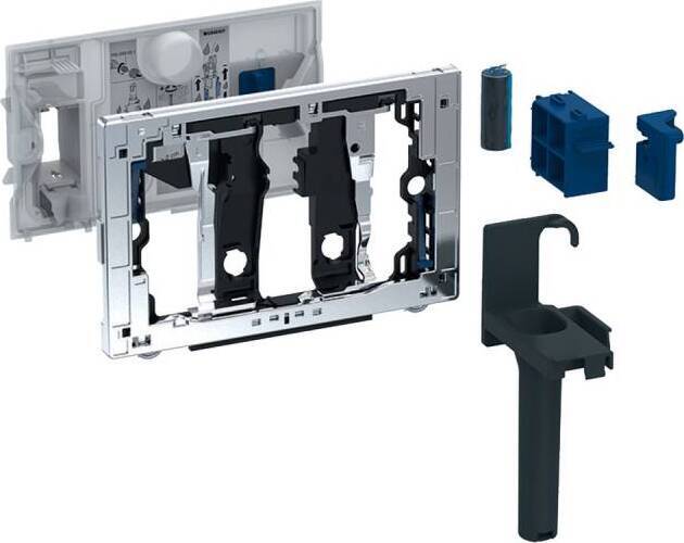 115.062.BZ.1 Вставной блок для Geberit DuoFresh Stick, для смывных бачков скрытого монтажа Sigma 12 см: Антрацит - 0