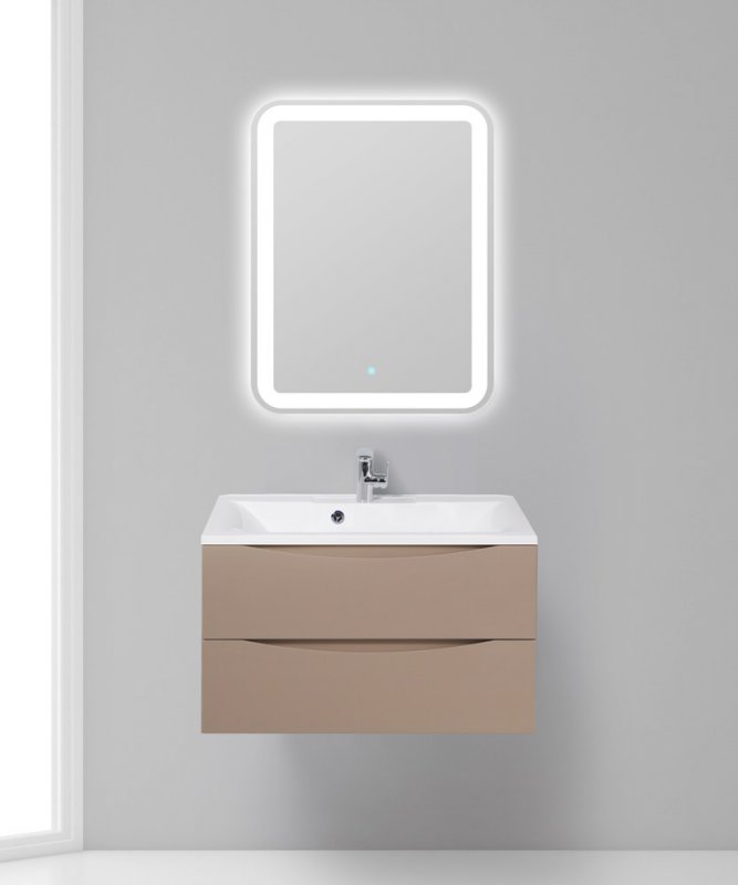 Тумба под раковину Belbagno Marino 80 бежевый матовый MARINO-800-2C-SO-CO-P - 5