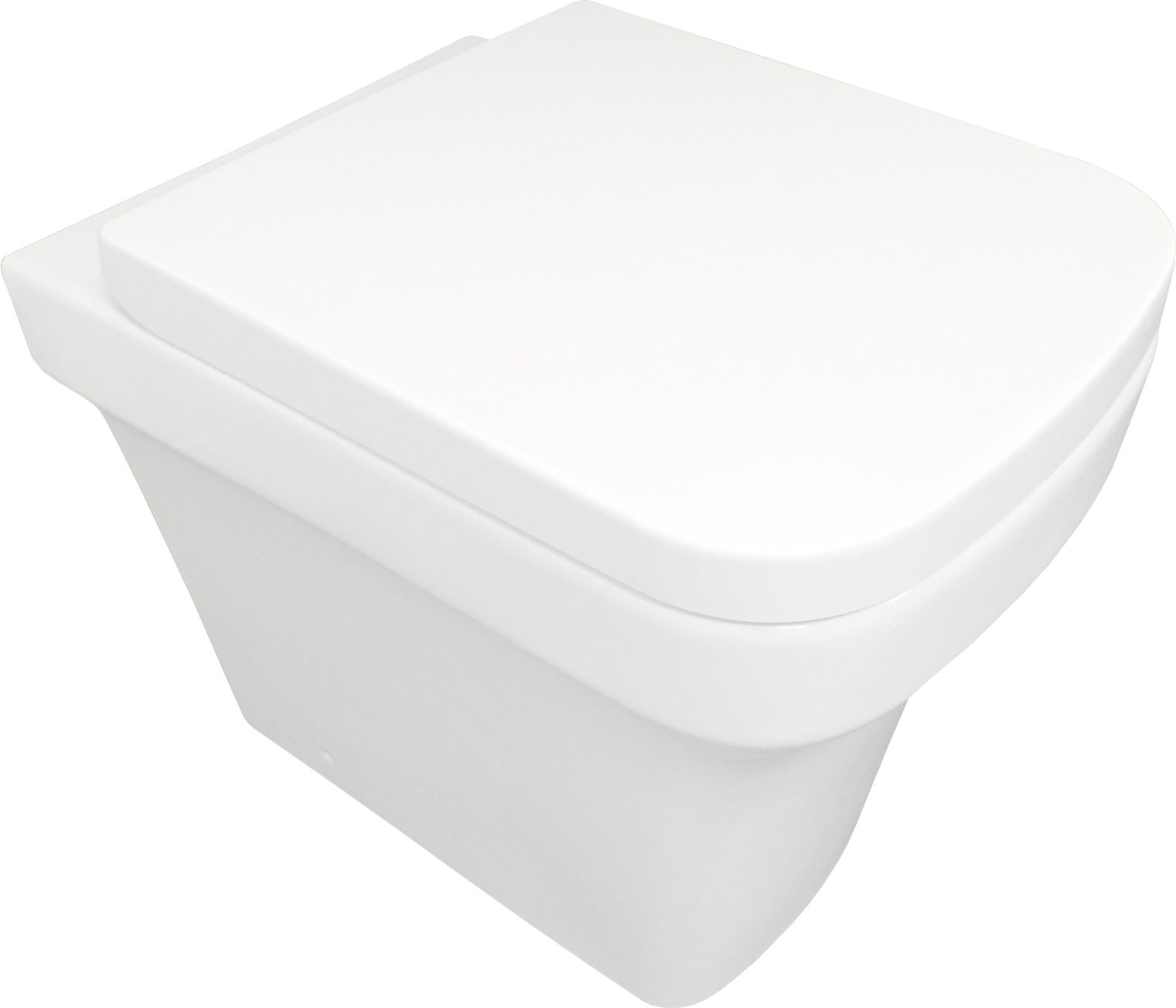 Унитаз приставной BelBagno Marco BB118CB с сиденьем микролифт BB118SC - 0