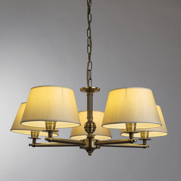 Подвесная люстра Arte Lamp York A2273LM-5AB - 1