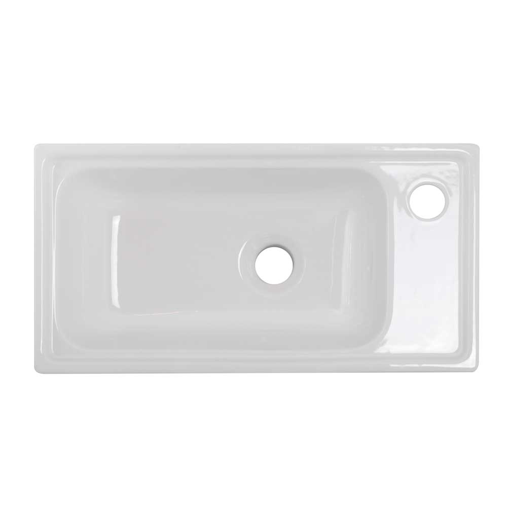 Тумба с раковиной Belbagno Kraft Mini 50 R белый матовый - 6