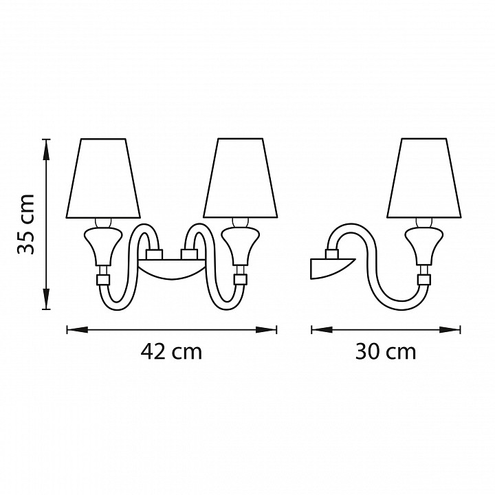 Бра Lightstar Otto 809626 - 3