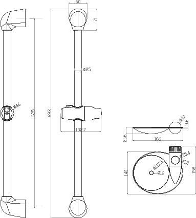 Душевой гарнитур Lemark   LM8065C - 1