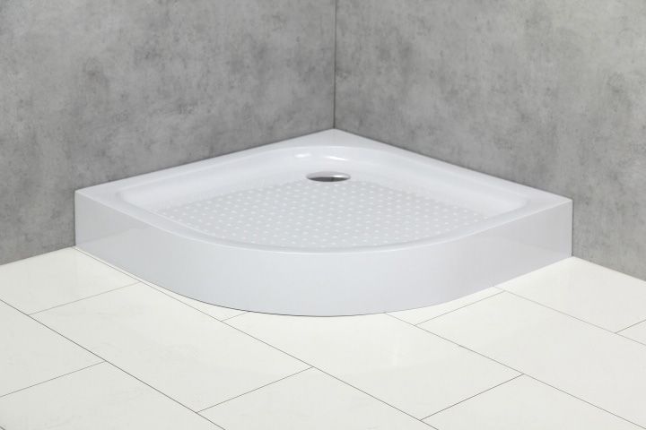 Поддон для душа BelBagno Tray 80х80 R550 TRAY-BB-R-80-550-15-W - 1