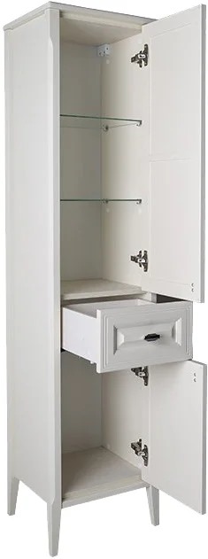 Шкаф-пенал для ванной ASB-Woodline Монте 40 R, бежевый 10801 БЖ - 2