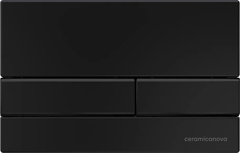 Система инсталляции для унитазов Ceramica Nova Envision с кнопкой Flat черной матовой CN1002B - 1