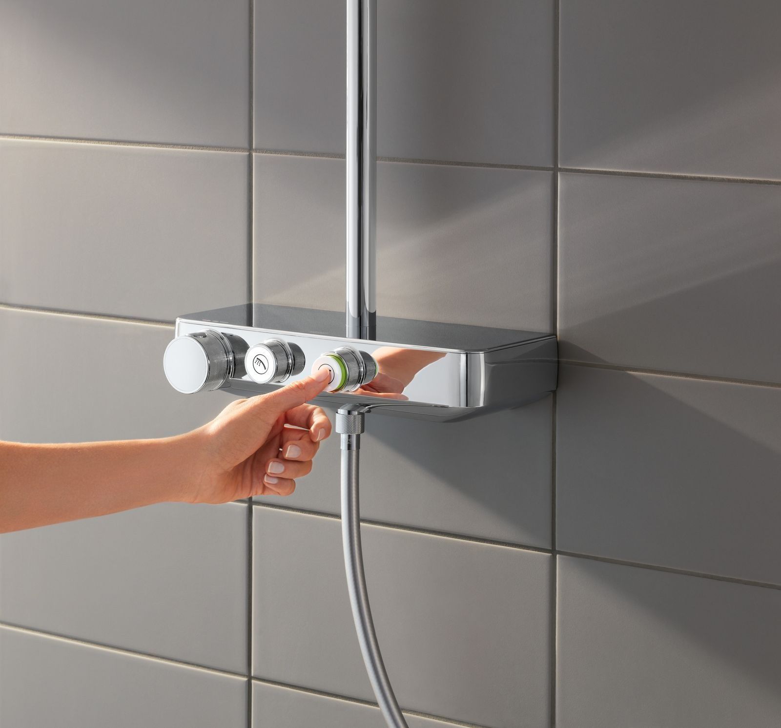 Душевая стойка Grohe Euphoria SmartControl 260 Mono 26509000 с термостатом - 6