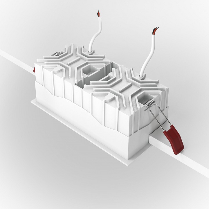 Встраиваемый светильник Maytoni Alfa DL043-02-15W4K-SQ-WB - 3