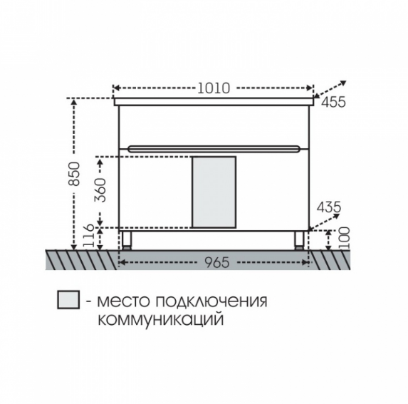 Комплект мебели Санта Лондон 100 белый - 10