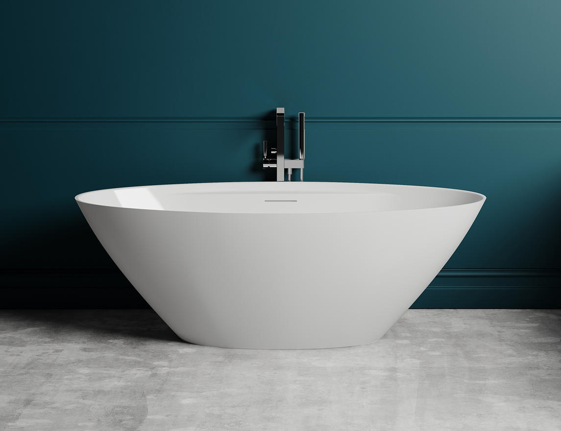 Ванна из искусственного камня Salini Diva 178x85 102221M S-Stone, матовый - 1