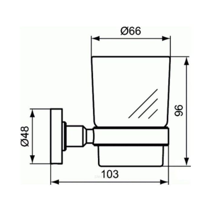 Набор аксесс IOM 3 предмета Ideal Standard A9245XG - 6