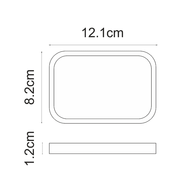 Мыльница WasserKRAFT Paar черная K-4229 - 1