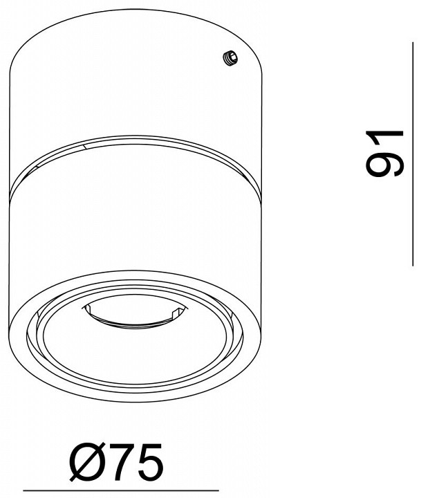 Накладной светильник Deko-Light Uni 348122 - 1