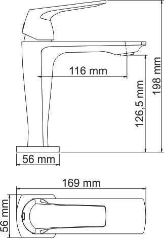 Смеситель Wasserkraft Neime 1903 для раковины - 2