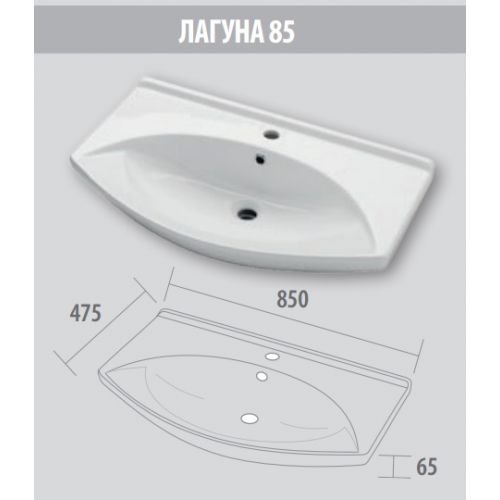 Джулия - 85 Тумба подвесная зеленая Л-Джу01085-0810По - 3
