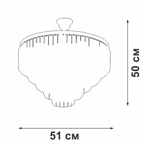 Люстра на штанге Vitaluce V58250 V58250-8/8 - 1