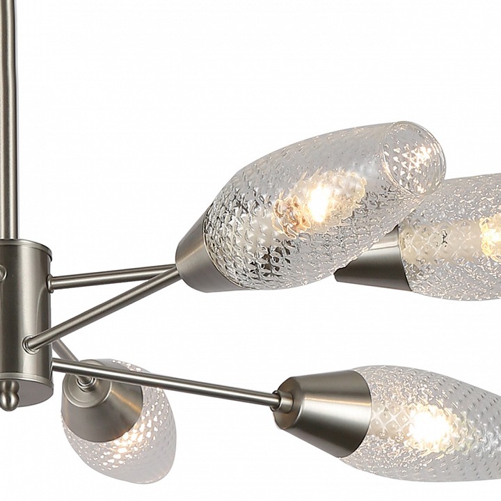 Люстра на штанге Escada Desire 10165/8PL Nickel - 2