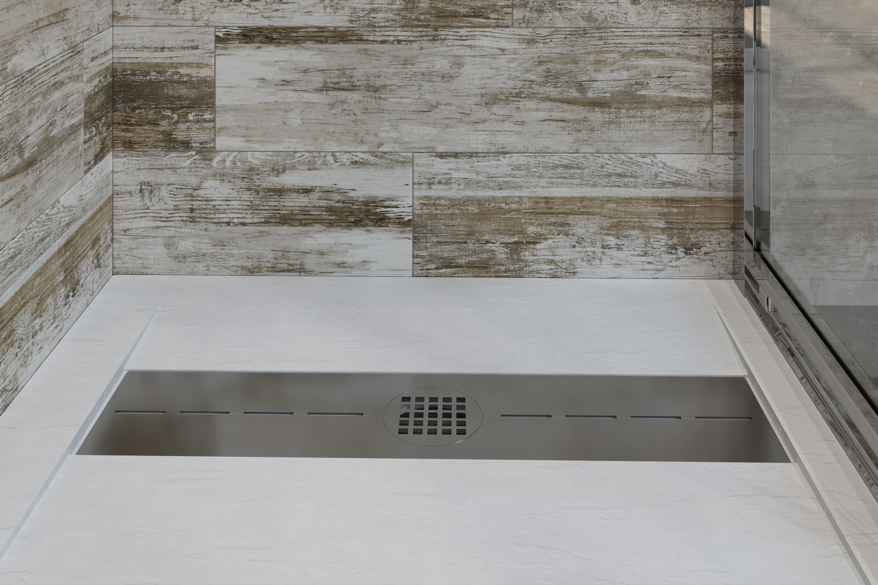 Поддон для душа STWORKI Эстерсунд 160x80 белый камень, с сифоном 440682 - 7
