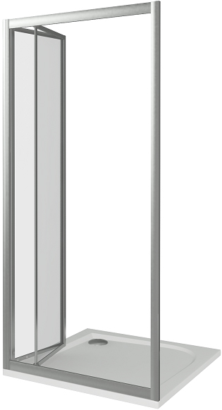 Душевая дверь в нишу Good Door Infinity SD-90-G-CH ИН00047 - 1