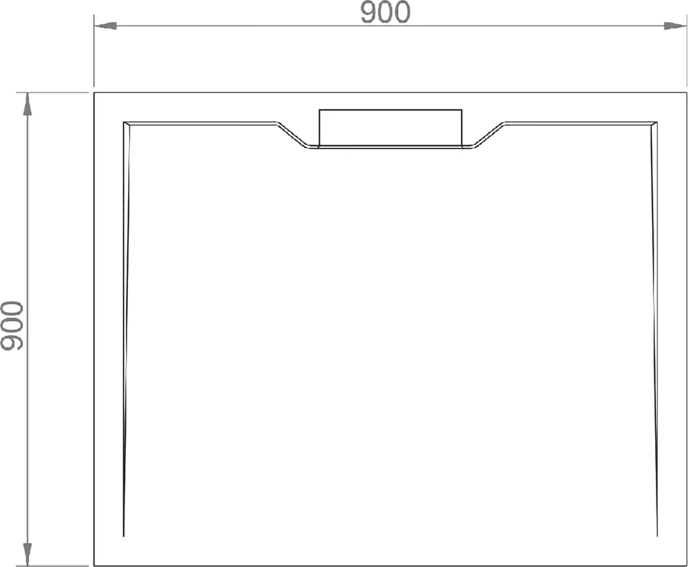 Поддон для душа RGW STE MB 90x90 черный 52341099-14 - 1