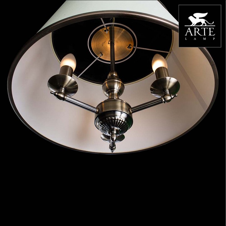 Подвесная люстра Arte Lamp Alice A3579SP-3AB - 2