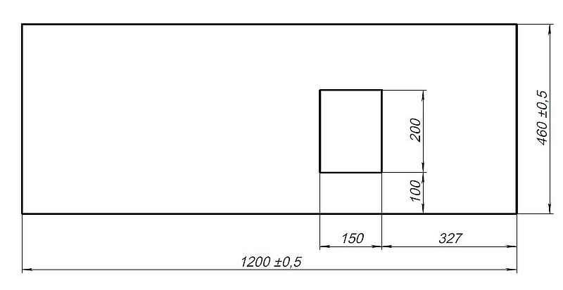 Столешница под раковину Allen Brau Infinity 120 R мрамор 1.21014.M - 4