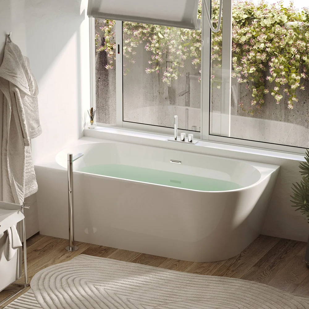 Акриловая ванна Ceramica Nova Veneto 170х80 левая белая FB11 - 1