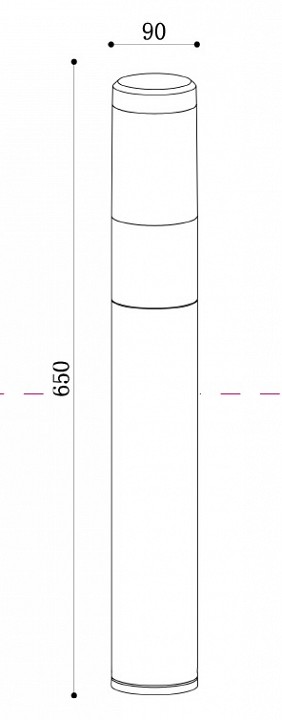 Наземный низкий светильник Maytoni Koln O590FL-L8B4K1 - 3