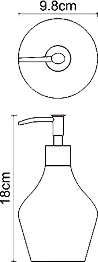 Дозатор Wasserkraft Dinkel K-4699 - 2