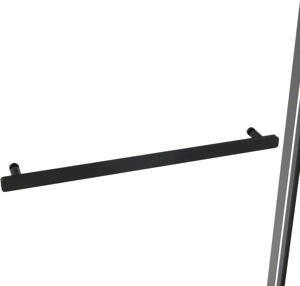 Душевая дверь Vincea Slim Soft 150х200 профиль черный стекло прозрачное VDS-1SS150CLB - 4