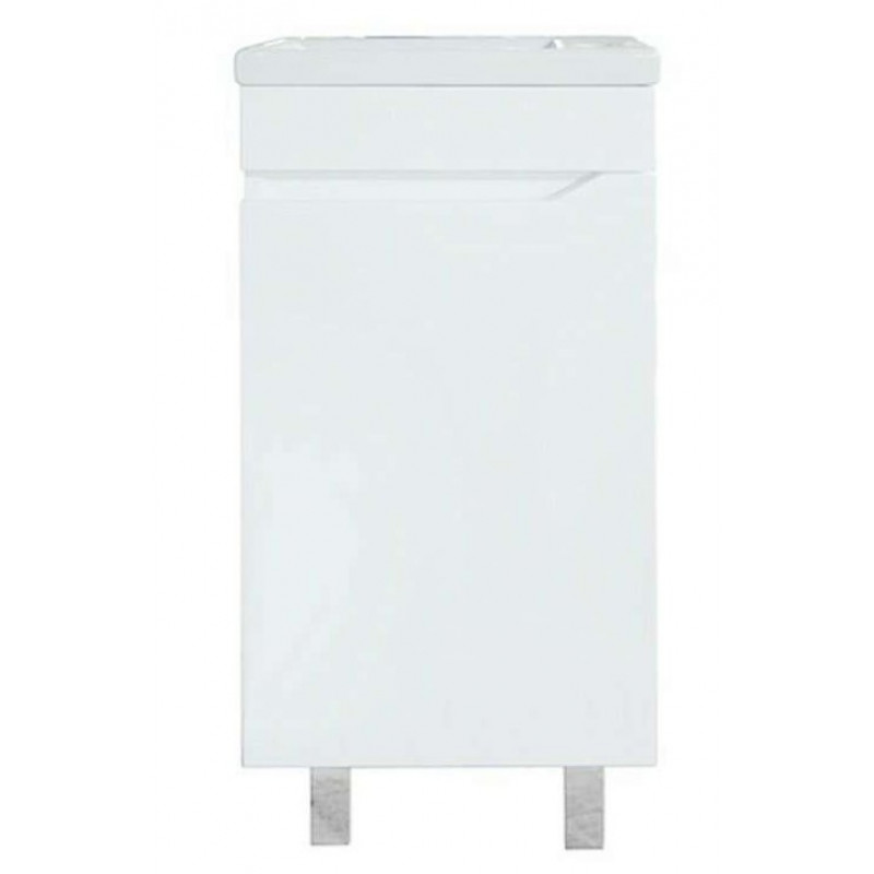 Тумба под раковину АСБ-Мебель Бари 40 напольная белый 9607 - 0