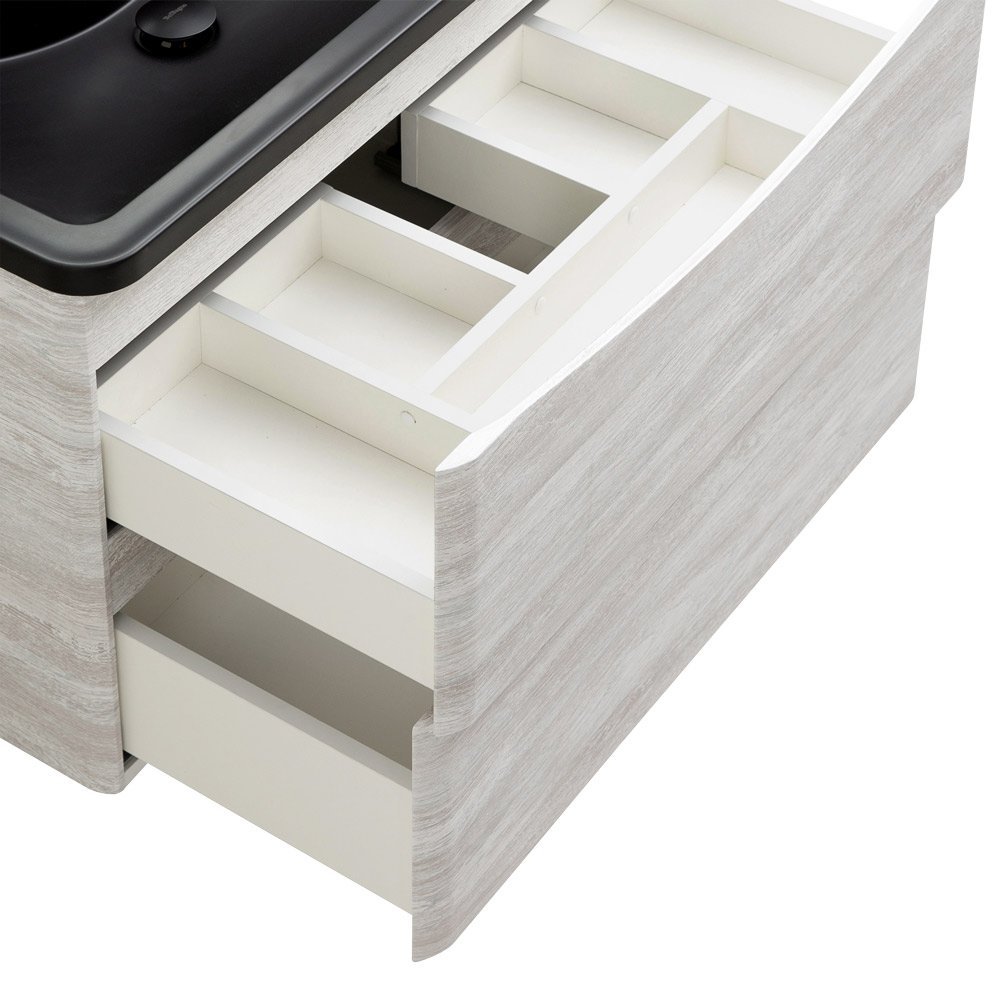 Тумба с раковиной BelBagno Acqua 100 светлое дерево - 4