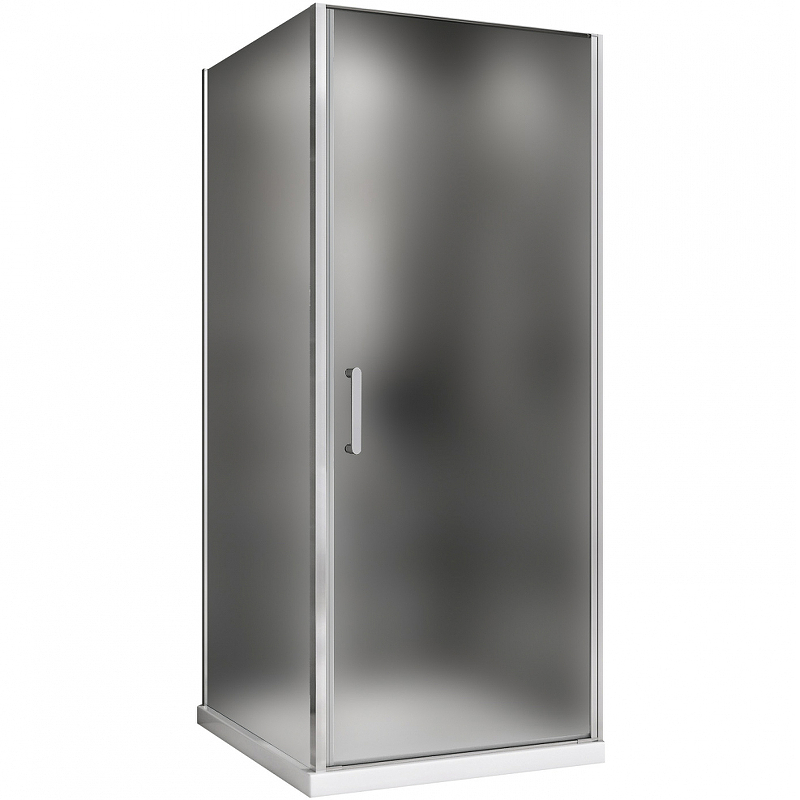 Душевой уголок Abber Sonnenstrand 90х70 хром стекло матовое AG04090M-S70M - 0