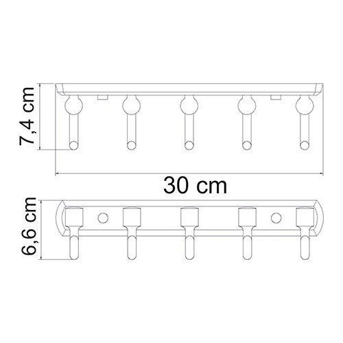 Крючок Wasserkraft Oder K-3075 - 1