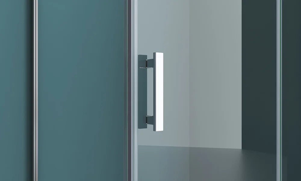 Душевая дверь BelBagno Kraft 100 профиль хром  KRAFT-60/40-C-Cr-R - 3