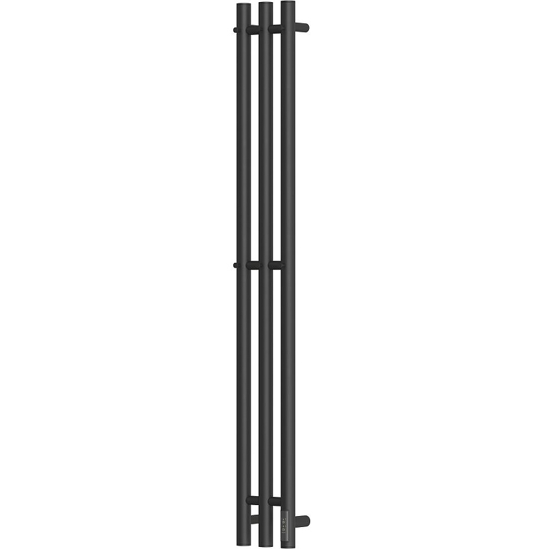 Полотенцесушитель электрический Point Деметра 120х120 черный PN12822B - 0