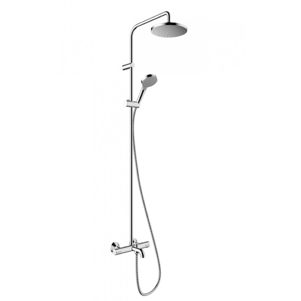 Душевая стойка Hansgrohe Vernis Blend Showerpipe 200 1jet EcoSmart 26079000 - 0