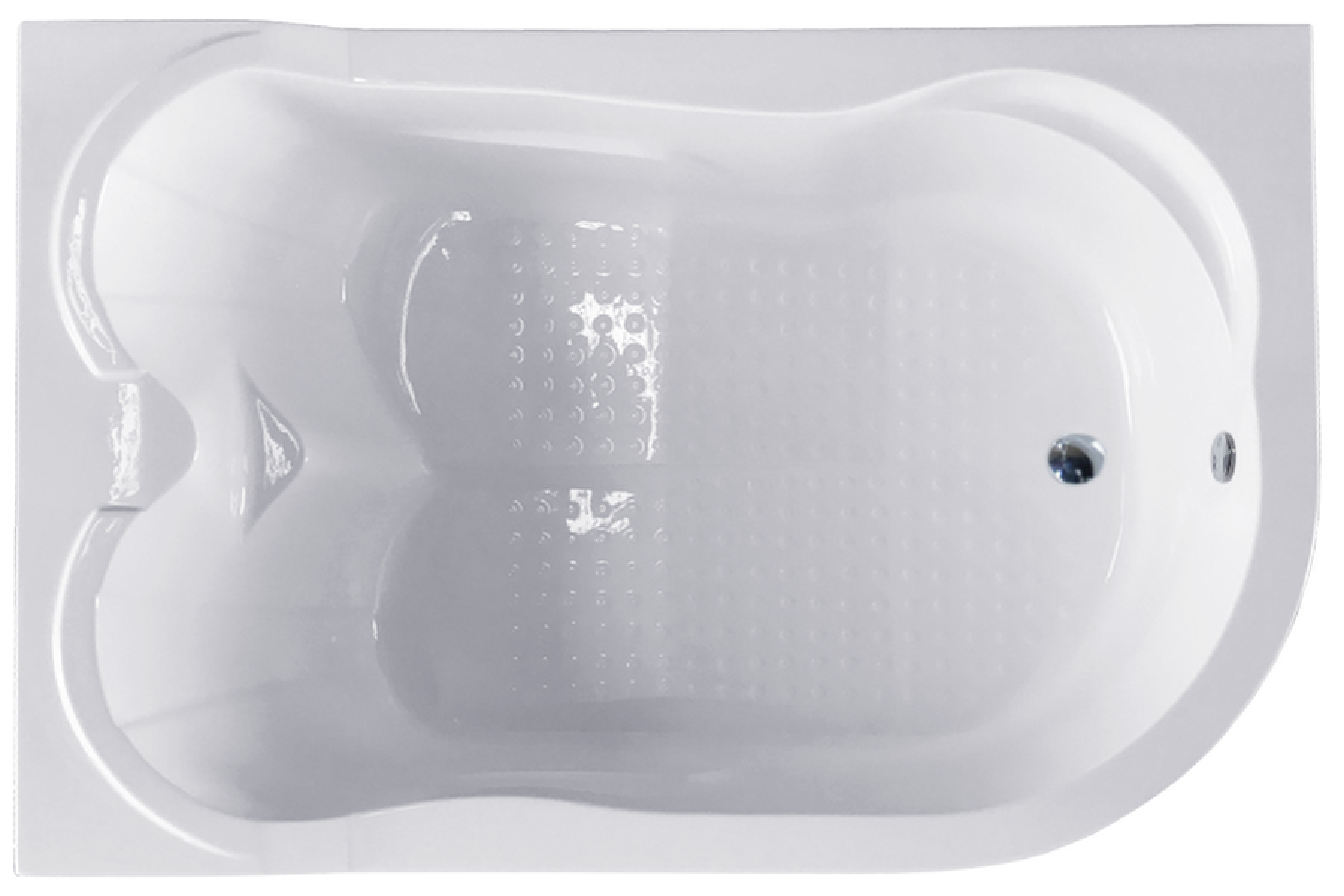 Ванна акриловая Royal Bath Norway 180x120 L белый RB331100SB-L - 0